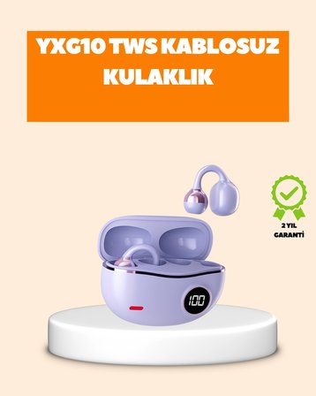 Yxg10 Klipsli Açık Kulaklık – Spor İçin Uygun, Aptx Ses, Ergonomik Yapı