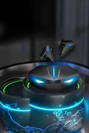 Bluetooth Kulaklığı Led Işıklı Kablosuz Anc Özelliği