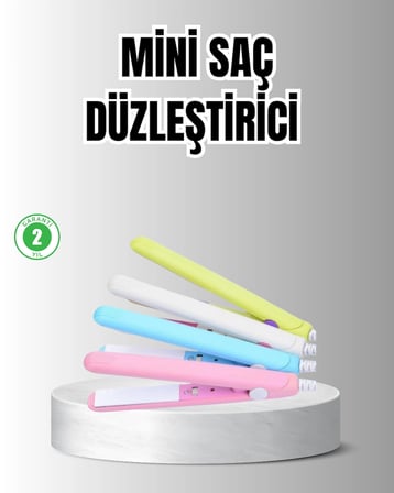 Taşınabilir Seramik Kaplama Mini Saç Düzleştirici – Seyahat Ve Günlük Kullanım İçin İdeal