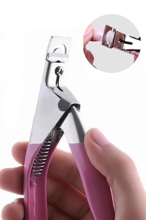 Takma Tırnak Protez Tırnak Pens Kesici Ayarlayıcı Giyotin