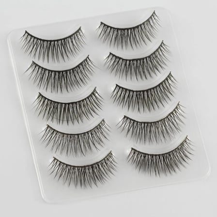 4 Parça Kirpik Seti Takma Kirpik Takımı 5Li Kirpik Set Kirpik Kıvırıcı Kirpik Yapıştırıcı Rimel Mask