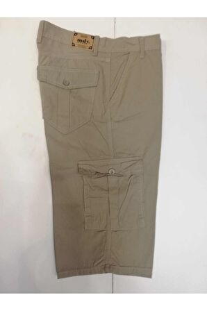 BLUES KANVAS KETEN KAPRİ KARGO YANDAN CEP ÖZEL ÜRETİM PAMUK 