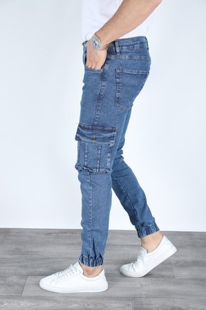 KARGO CEPLİ ERKEK KOT PANTOLON