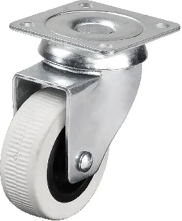 331 - 50X20 Mm Çift Bilyalı Tablalı Teker 4 Adet