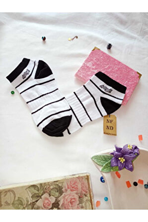 3 ÇİFT BURUN DİKİŞSİZ PATİK ÇORAP YUMUŞAK KADIN PAMUKLU KISA KONÇ DESENLİ ÇORABI 36-40