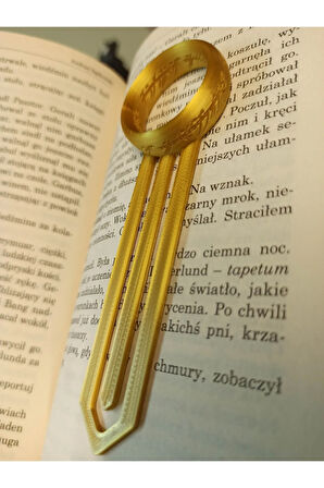 Just3dprintings Yüzüklerin Efendisi Kitap Ayracı V2