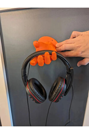 Just3dprintings El Şeklinde Kulaklık Askısı