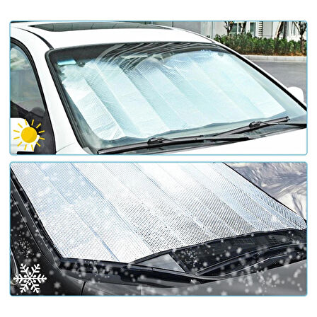 Citroen C3 2010-2011-2012-2013-2014-2015-2016 Oto Ön Cam Güneşlik Vantuzlu