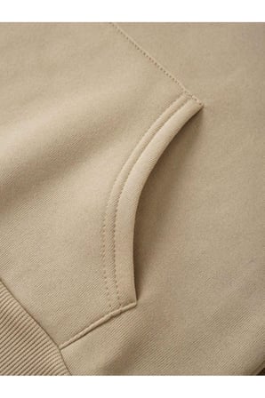 Krem Kadın Erkek Oversize Kapşonlu Kanguru Cepli One Piece Anime Baskılı Sweatshirt Hoodie