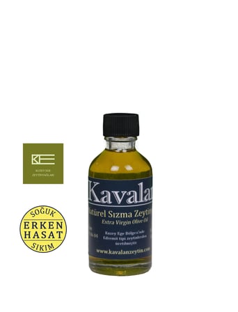 1 Adet 50 ml Tadımlık Kuzey Ege Erken Hasat Soğuk Sıkım Nat. Sızma Zeytinyağı 