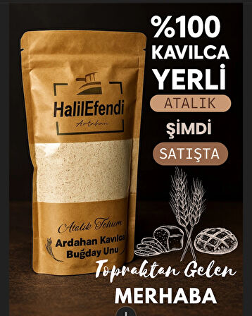 Kavılca Buğday Unu Az Kepekli 