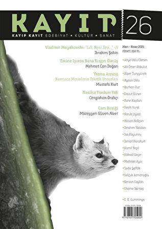 Kayıp Kayıt Dergi 26.Sayı Mart-Nisan 2025
