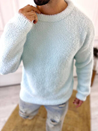 Kazak Oversize Tüylenmez Polar Kazak Bol Kesim Naturel Pamuk Rahat Kesim Salaş Peluş Kazak