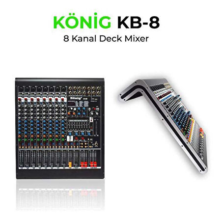 KÖNİG KB-8 8 KANAL DEC MİXER