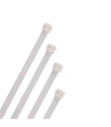 300+100 Hediye Kablo Bağı 200X3,60Mm Beyaz Güçlü Plastik Cırt Kelepçe 400 Adet