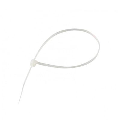 300+100 Hediye Kablo Bağı 200X3,60Mm Beyaz Güçlü Plastik Cırt Kelepçe 400 Adet