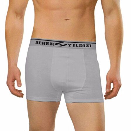 6 Adet Seher 060 Likralı Erkek Boxer  Külot