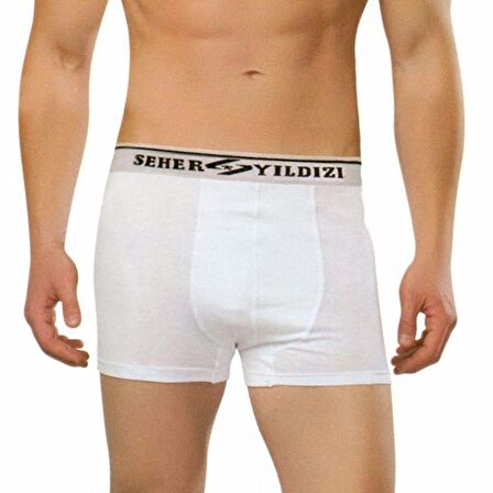 6 Adet Seher 060 Likralı Erkek Boxer  Külot