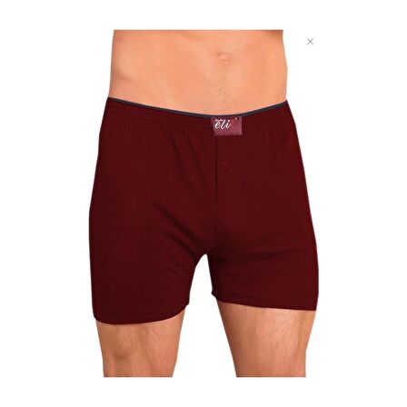 6'Lı Tutku Elit Havlu Bel 1101 Düğmeli Erkek Boxer