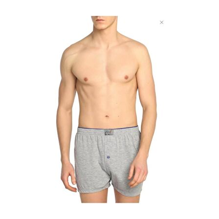 6'Lı Tutku Elit Havlu Bel 1101 Düğmeli Erkek Boxer