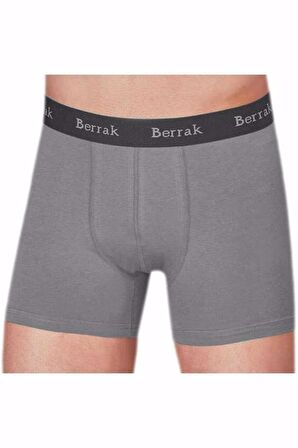 Berrak 4476 Erkek Modal Likralı Boxer 3'Lü