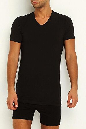 Yıldız Erkek Modal Pamuk V Yaka Fanila T-Shirt