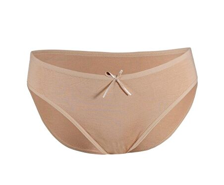 12 Adet Yıldız Kadın Likralı Bambu Bikini Külot