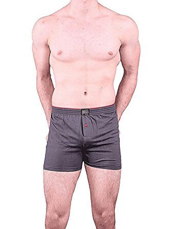 Anıt 1146 Erkek Düğmeli Boxer 3'Lü