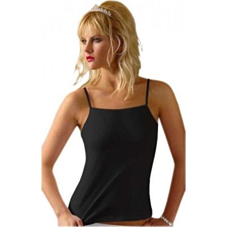 Anıt 2119 Kadın Biyeli İp Askılı Atlet 3'Lü 