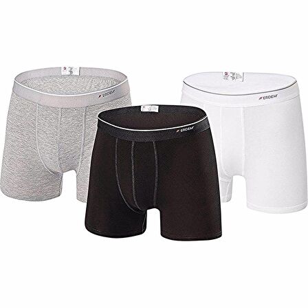 3'Lü ERDEM 1491 ERKEK LYCRALI BOXER