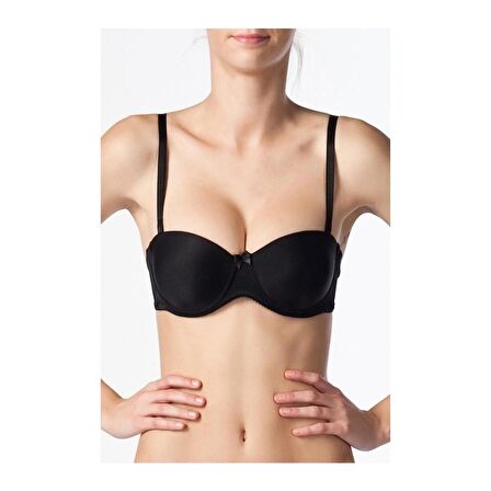 Nbb 3510 Mikrofiber Desteksiz Straplez Sütyen