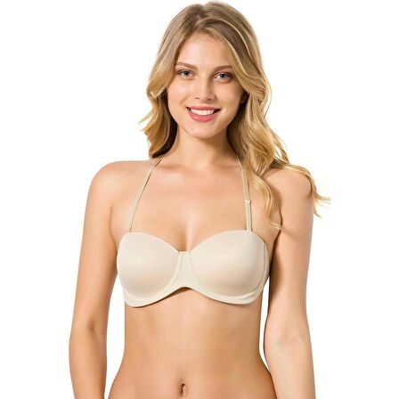 Le Jardin 7042 Boyundan Bağlamalı Seffaf Sütyen