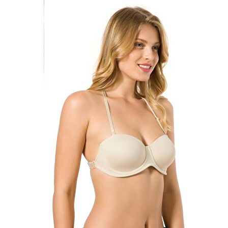 Le Jardin 7042 Boyundan Bağlamalı Seffaf Sütyen