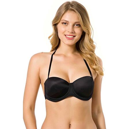 Le Jardin 7042 Boyundan Bağlamalı Seffaf Sütyen