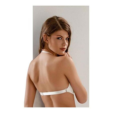 Le Jardin 7042 Boyundan Bağlamalı Seffaf Sütyen