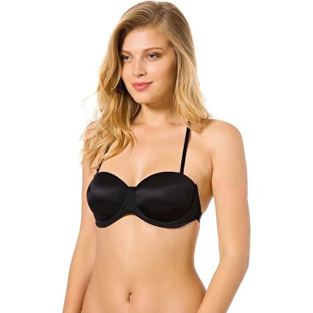 Le Jardin 7043 Desteksiz Sırtı Şeffaf Sütyen