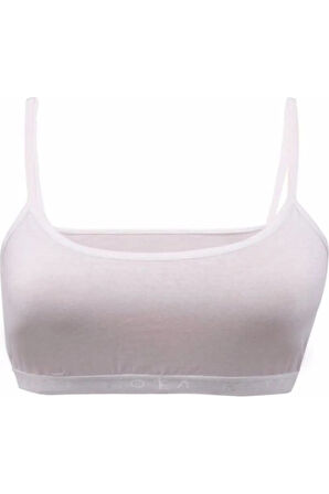 Kadın Likralı Penye İp Askılı Büstiyer 6052