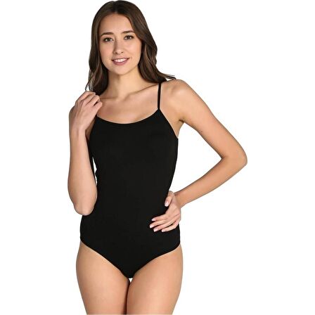 3 Adet TUTKU 0148 Likralı İp Askılı Çıtçıtlı Body