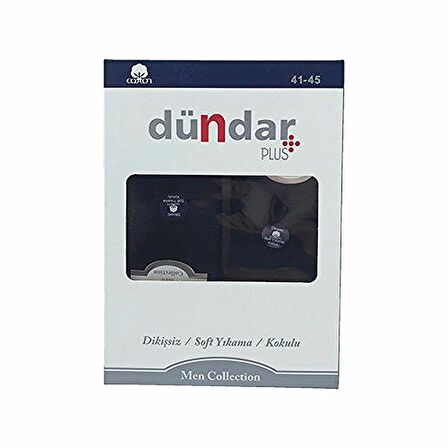 6 Adet Dündar Pamuklu Erkek Patik Çorap