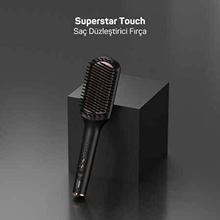 Arzum AR5068 Süperstar Touch Saç Düzleştirici Siyah