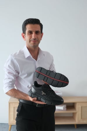 KB-Milano Kuback Siyah Cilt Siyah Jel Taban Bağcıklı Günlük Erkek Ayakkabı