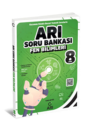 8 Sınıf Fen Bilimleri Arı Soru Bankası Yeni Nesil LGS 8 . Sinif test kitabi