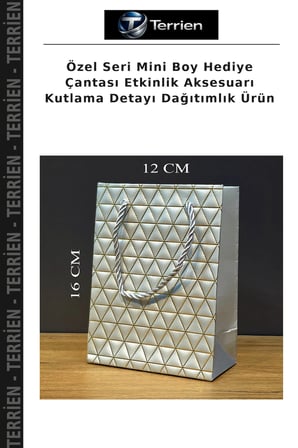 Özel Seri Mini Boy Hediye Çantası Etkinlik Aksesuarı Kutlama Detayı Dağıtımlık Ürün