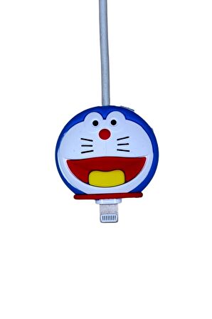 Kablo Ucu Koruyucu Doraemon Figürlü