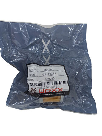 80225 WOXX YAĞ FİLTRESİ [HONDA] CBR 250 CRF 250 L Uyumlu