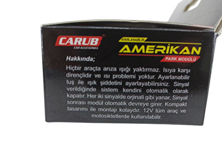 AKYZ-001 AYARLI AMERİKAN PARK MODULÜ 12V.