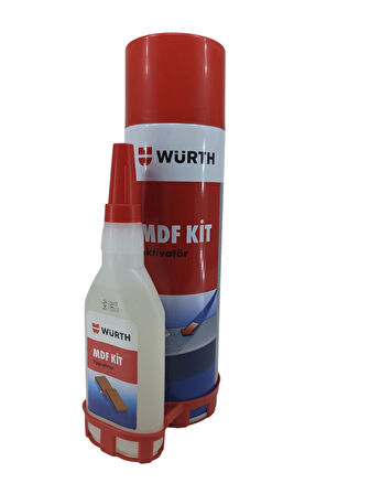 0892100444028 24 WÜRTH MDF KİT 2 AKTİVATÖR HIZLI YAPIŞTIRICI 100 -500 ML