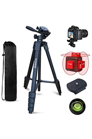 Kbl16t Su Terazili Profesyonel Alüminyum Lazer Tripod 160 Cm