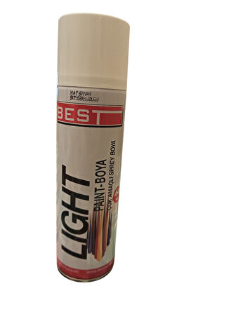 BEST-LBMS Best Light Sprey Boya Mat Siyah 250ml