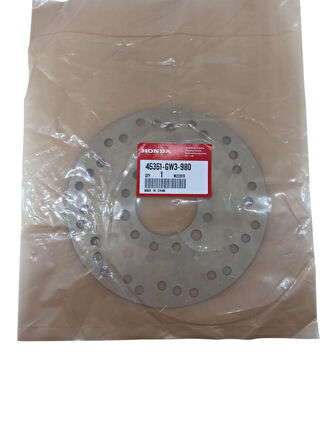 SP45351 ÖN FREN DİSKİ ORJİNAL HONDA SPACY ALPHA ACTIVA S MATİ125 RKS SPONTINI 45351- GW3-980